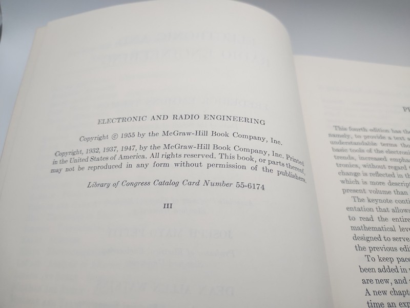 Electrical and Electronic Engineering Series McGraw-Hill 4TH EDITION 1955 gallery