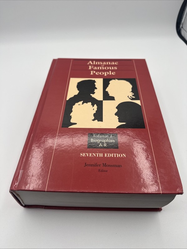 Almanac of Famous People. 7th edition. Volume 1&2 Biographies I1