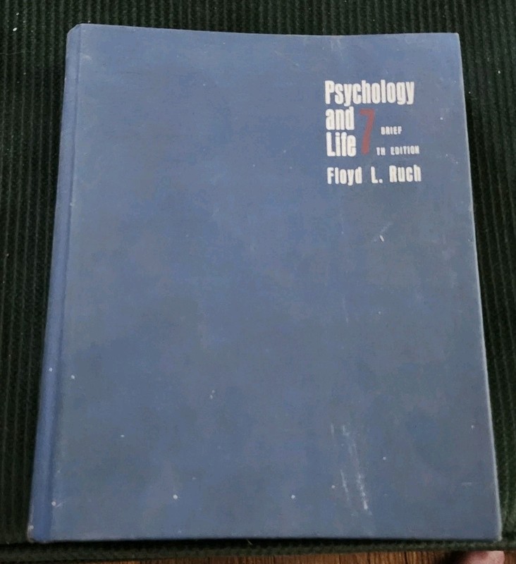 Psychology And Life (7th Edition) by Floyd L. Ruch (Hardcover)