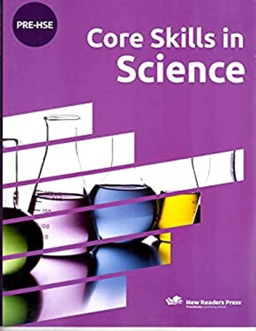 PRE-HSE Core Skills in Science Paperback New Readers Press