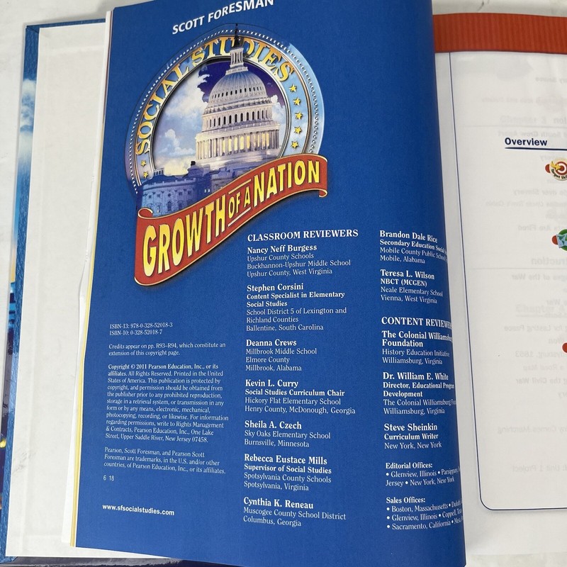 Social Studies: Growth of a Nation by Scott Foresman Platinum Edition 2011 gallery