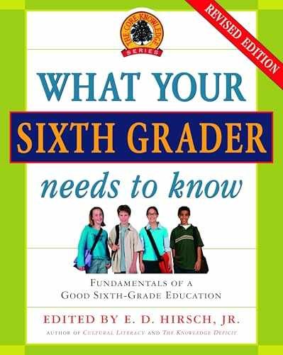 What Your Sixth Grader Needs to – Paperback, by Hirsch Jr. E.D. – Very Good