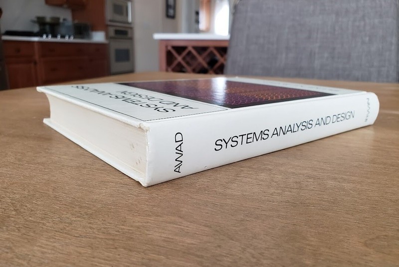 SYSTEMS ANALYSIS AND DESIGN by Elias M. Awad; 1979; Hardcover; Pre-Owned VG' gallery