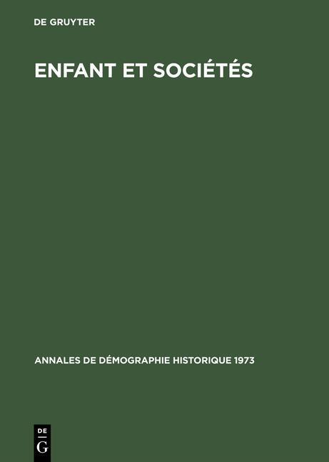 Enfant Et Soci?T?S