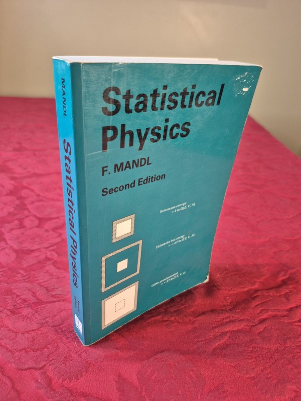 Statistical Physics – 2nd Ed – F. Mandl – Wiley Trade paperback