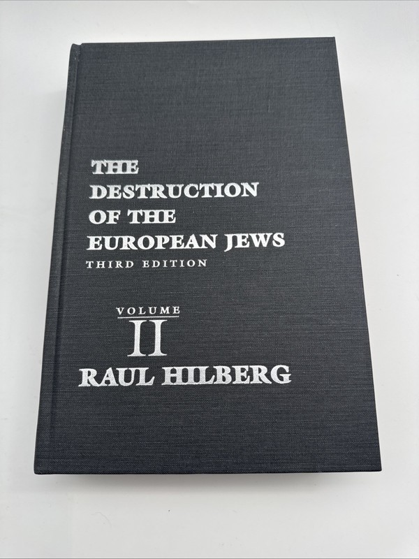 The Destruction of the European Jews, Volume 2 & 3 (Third Edition) Hardcover gallery