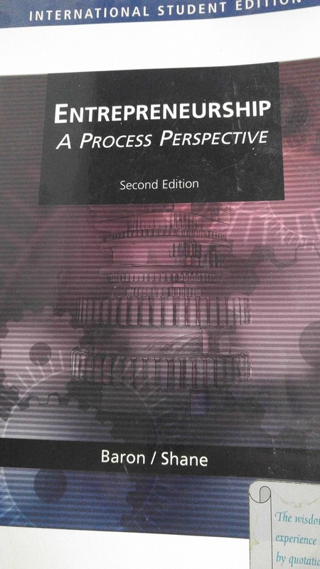 Entrepreneurship: A Process Perspective