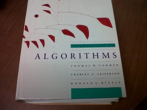 Introduction To Algorithms (MIT Electric…, Cormen, Th