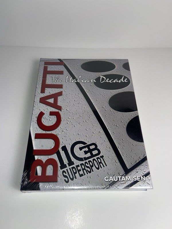 Bugatti: The Italian Decade by Gautam Sen (English) Hardcover Book