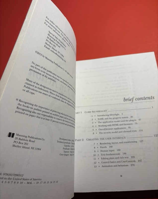 Silverlight 5 in Action (Revised Ed. of Silverlight 4) P. Brown 2012 Manning PB gallery