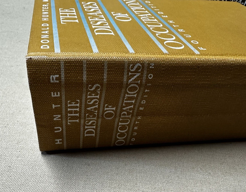 Diseases of Occupations by Donald Hunter, 4th Edition, 1969 Hard Cover VTG gallery