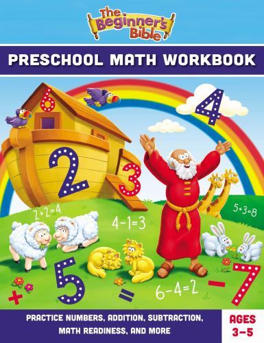 The Beginner’s Bible Preschool Math – paperback, 0310138957, The Beginners Bible