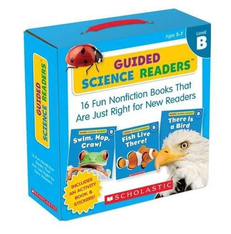 Guided Science Readers: Level B: 16 Fun Nonfiction Books That Are Just Right for