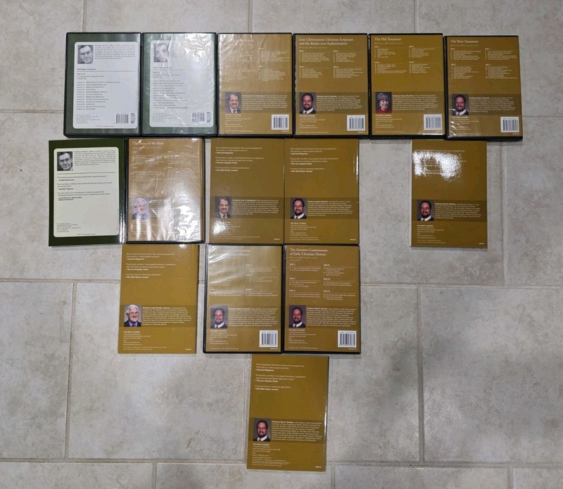 Great Courses Religious Biblical Study Lot Testament, Christianities, Bible gallery