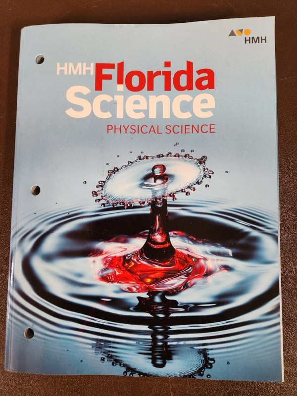 Hmh Florida Science Physical Science Student Edition Grades 6-8 NEW!!!