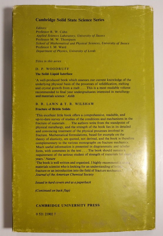 Cambridge Solid State Science Hardcover Book Electrical Properties of Polymers gallery