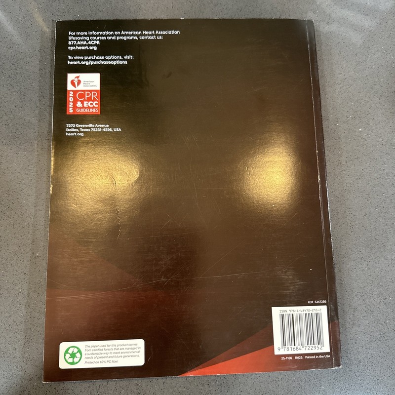 ACLS Advanced Cardiovascular Life Support Provider Manual 2025 Ed 9781684722952 gallery