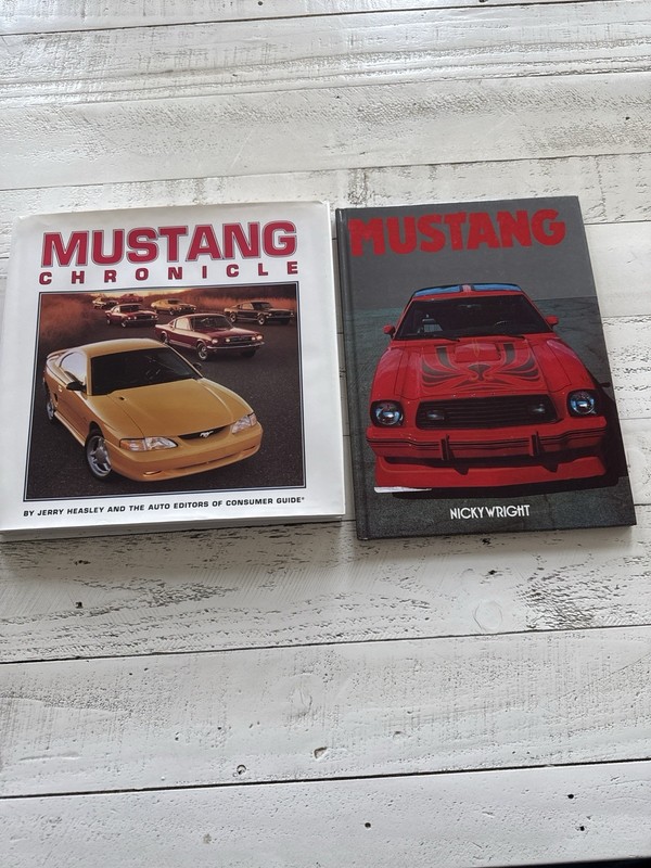 Mustang Chronicle Jerry Heasley + Mustang Nicky Wright HC Photo History Lot