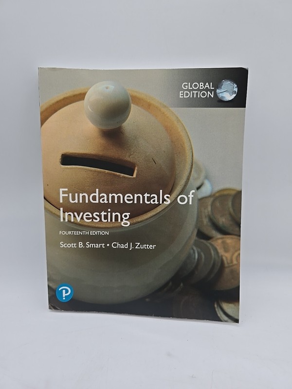 Fundamentals of Investing, Global Edition 14th Edition by Scott Smart (English)