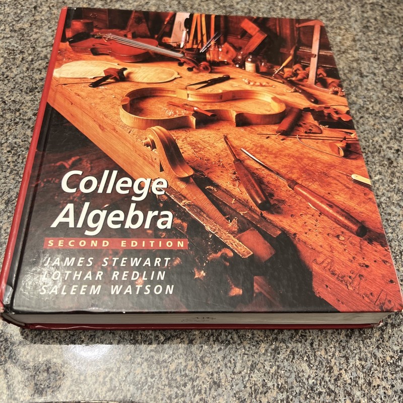 College Algebra by Lothar Redlin, Watson & Stewart (1995, Hardcover)