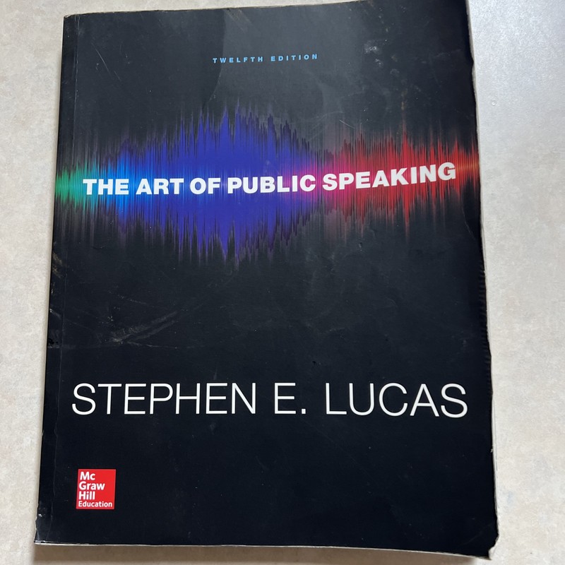 Art of Public Speaking by Stephen E. Lucas (2014, Trade Paperback)