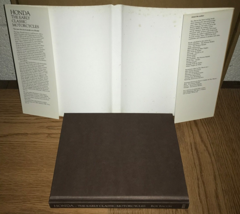 HONDA THE EARLY CLASSIC MOTORCYCLES BOOK SINGLES TWINS FOURS GOLD WING ROY BACON gallery
