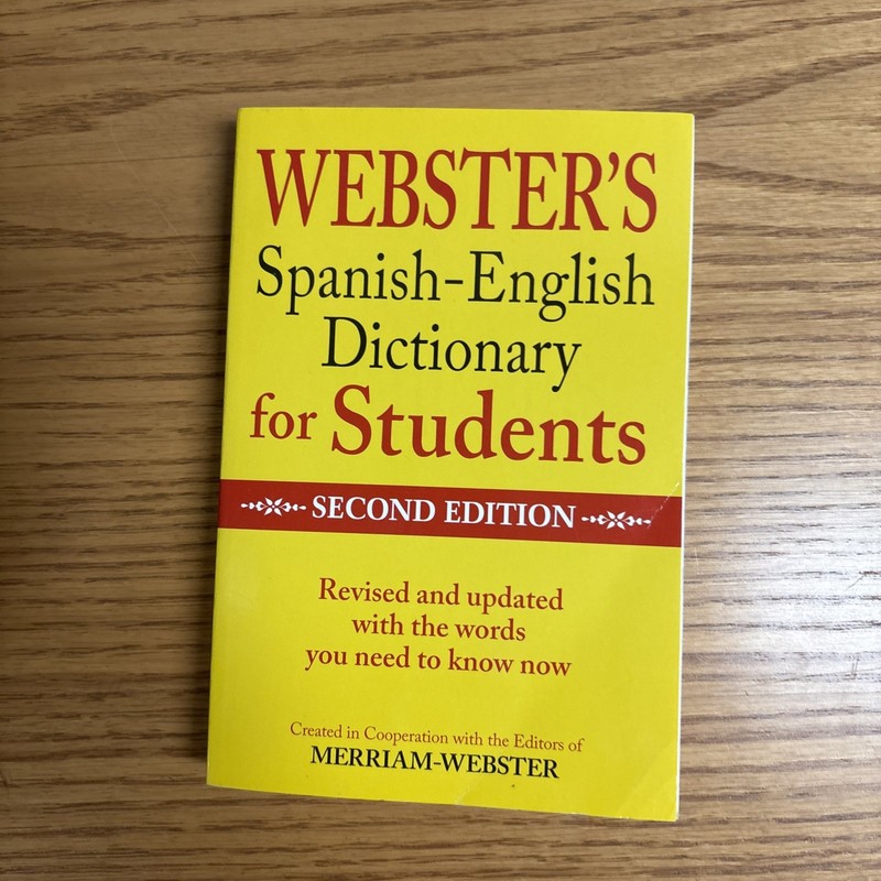 Webster’s Spanish-English Dictionary for Students, Second Edition by…