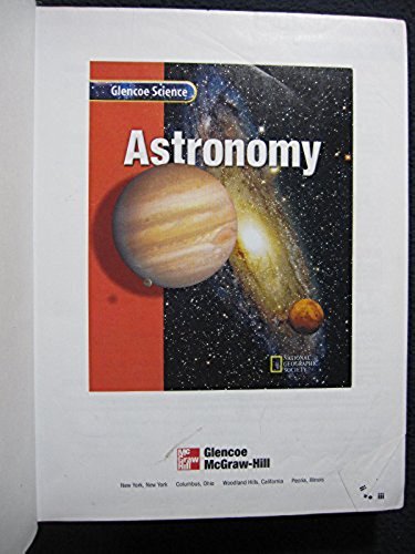 Astronomy: Course J (Glencoe Science) [Hardcover] [Apr 01, 2002] Sra gallery