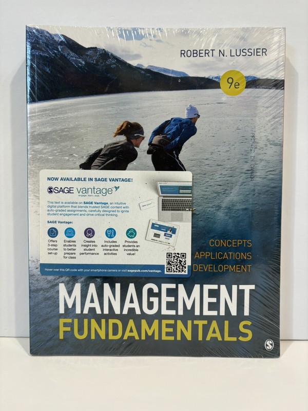 Management Fundamentals: Concepts, Applications, Development by Lussier 9th Ed.