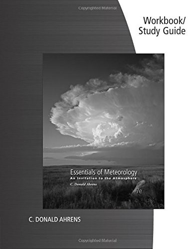 WORKBOOK WITH STUDY GUIDE FOR AHRENS’ ESSENTIALS OF By C. Donald Ahrens *VG+*