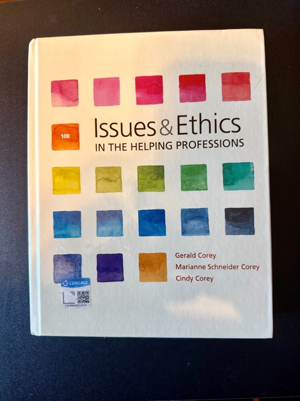 Issues and Ethics in the Helping Professions by Corey – ACCEPTABLE, FREE SHIP!