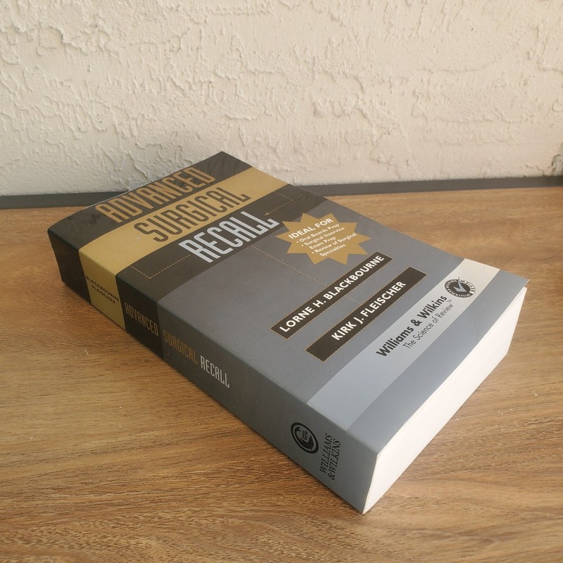 Advanced Surgical Recall by Lorne H. Blackbourne, MD Medical Paperback Book gallery