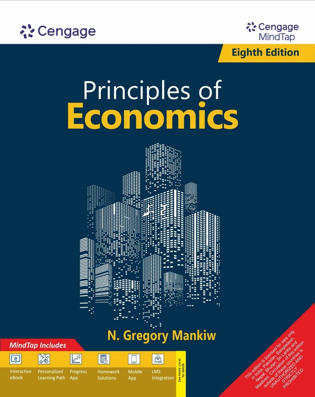 New: Principles of Economics by N. Gregory Mankiw 8th INTLED