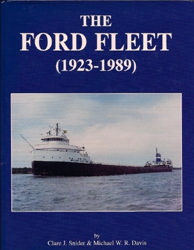 THE FORD FLEET, 1923-1989 By Clare J. Snider & Michael W. R. Davis – Hardcover