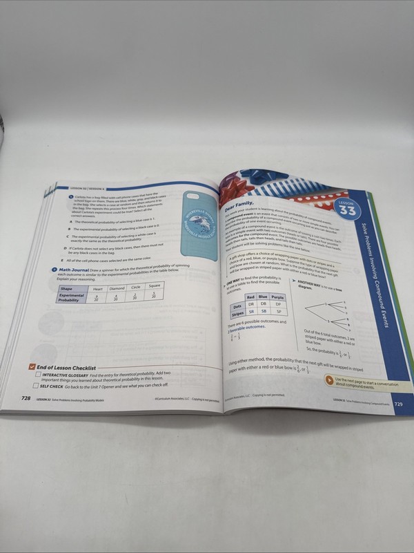 i-Ready Classroom Mathematics Grade 7 Student Text VOLUME 2 -7th Grade NEW gallery