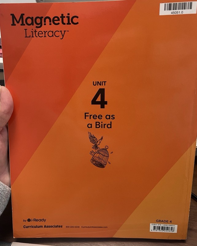 Curriculum Associates, Magnetic Literacy Grade 4, Unit 4, Free As A Bird( 2027) gallery