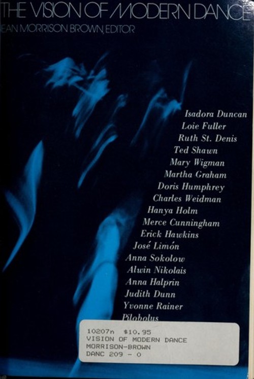 The Vision of Modern Dance Paperback