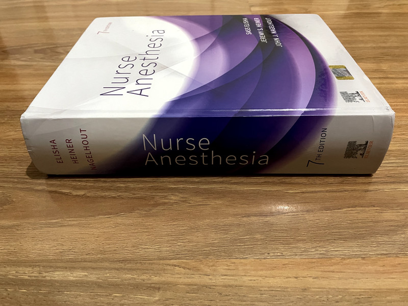 Nurse Anesthesia by John J. Nagelhout (English) Hardcover Book gallery