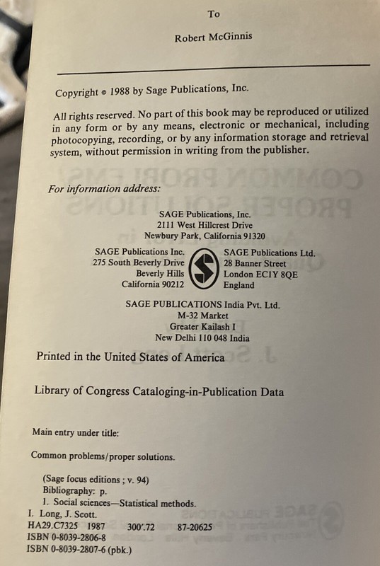COMMON PROBLEMS/PROPER SOLUTIONS AVOIDING ERROR IN QUANTITATIVE RESEARCH JS Long gallery
