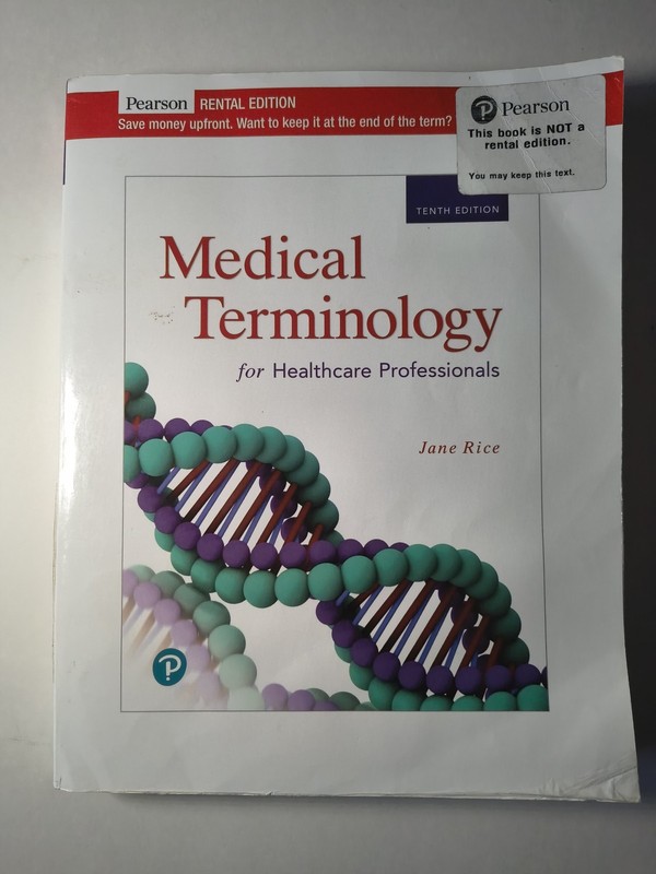 Medical Terminology for Healthcare Professionals