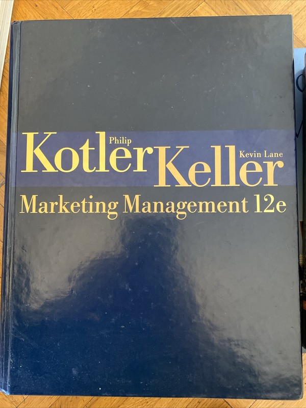 Marketing Management by Kevin Keller and Philip Kotler (2014, Hardcover)