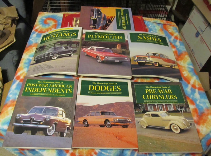 HEMMINGS MOTOR NEWS COLLECTOR-CAR BOOKS HEMMINGS BOOK U Pick Choose $4.95 ea LN-