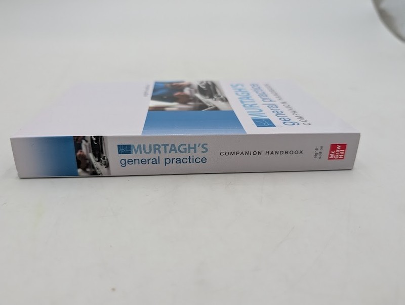 Murtagh's General Practice Companion Handbook 8e 8th Edition by John Murtagh Pap gallery