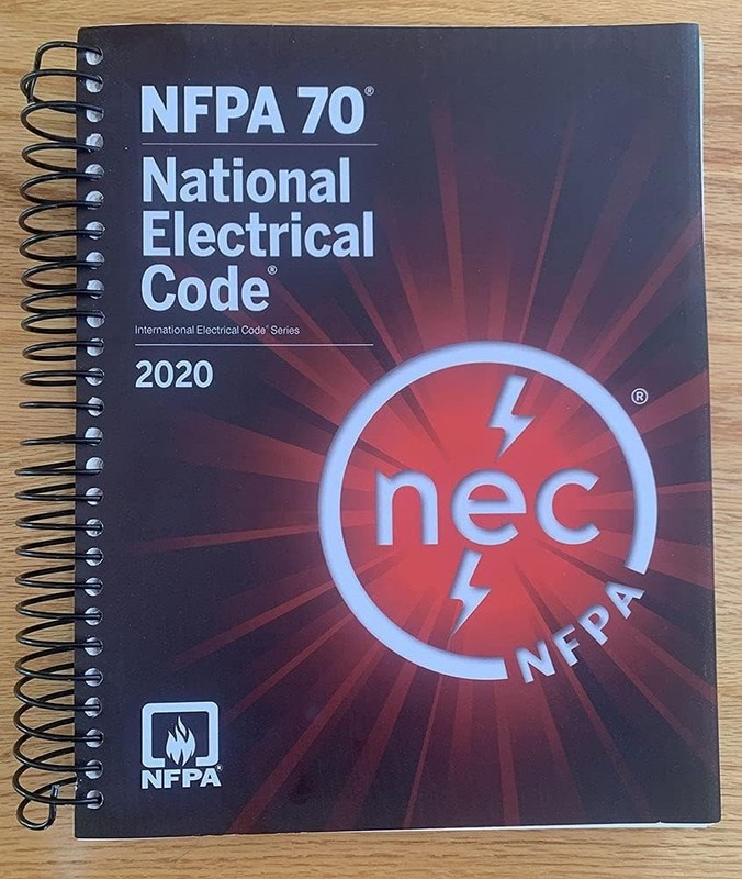 NFPA 70 National Electrical Code (NEC) 2020 Edition Spiral usa stock gallery