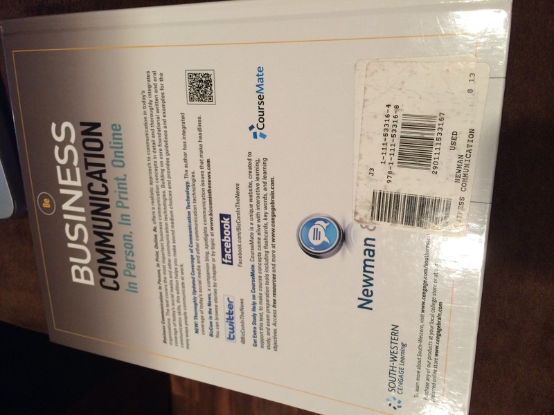 Business Communication: In Person, In Print, Online