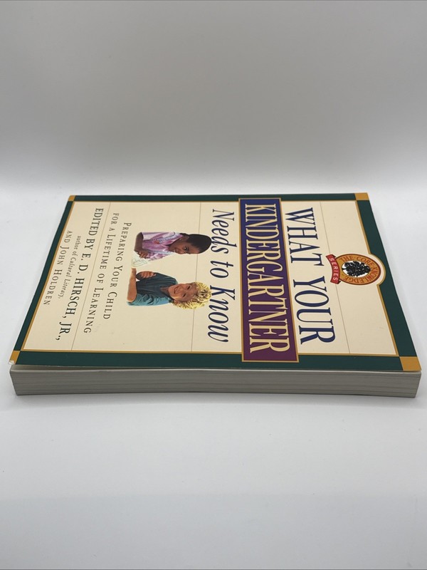 What Your Kindergartner Needs to Know by E.D. Hirsch Jr. gallery