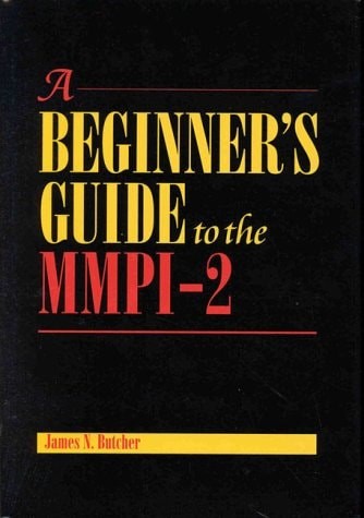 A Beginner’s Guide to the Mmpi-2 by James Neal Butcher, Acceptable Book