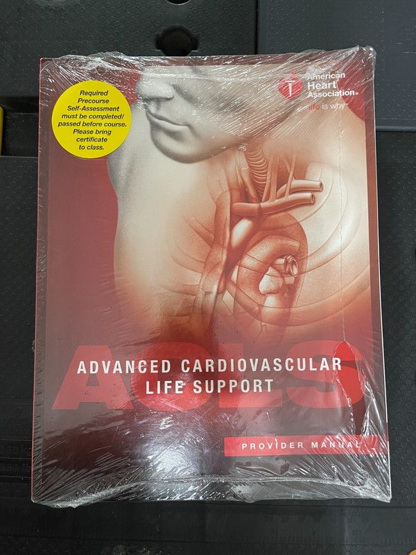 Advanced Cardiovascular Life Support Provider Manual American Heart Association