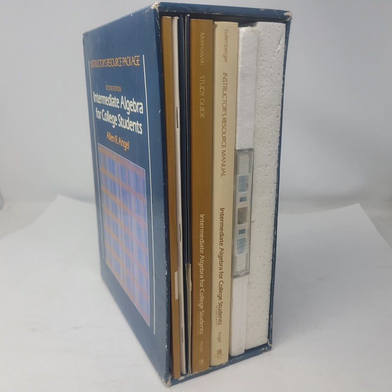 Intermediate Algebra for College Students Instructor's Resource Package 2nd Ed