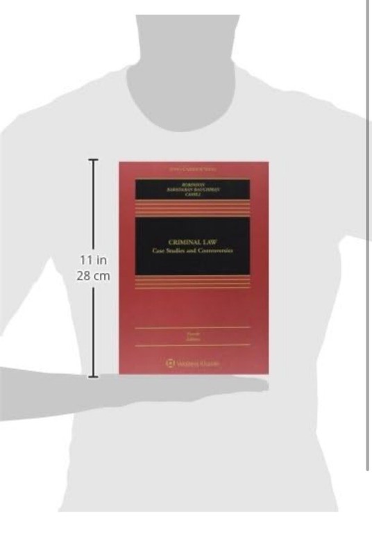 Criminal Law: Case Studies & Controversies (Aspen Casebook) Fifth Edition gallery